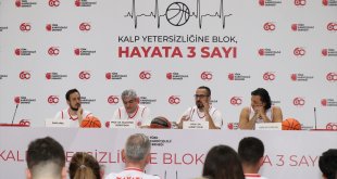 Türk Kardiyoloji Derneği, 'Kalp Yetersizliğine Blok, Hayata 3 Sayı' etkinliği düzenledi