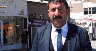 Erzurum'da kuyumcuların yoğunlukta olduğu çarşıya polis noktası kuruldu
