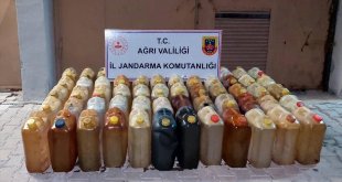 Ağrı'da gümrük kaçağı akaryakıt ve sigara ele geçirildi