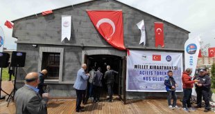 Kars'ta Millet Kıraathanesi açıldı