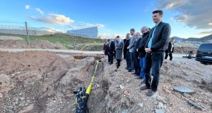 Arapgir'de doğal gaz altyapı çalışmalarına başlandı