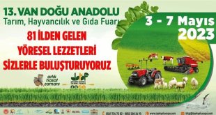 Van'da fuarların startı verildi