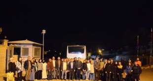 Şehit aileleri ve gaziler için tur düzenlendi