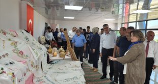 Kale'de El Emeği Göz Nuru Hayat Boyu Öğrenme Şenliği sergisi açıldı