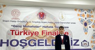 Hafızlık yarışmasında Erzurum'u gururlandırdı