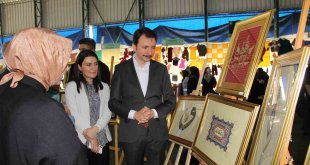 Solhan'da el emeği göz nuru ürünler sergilendi