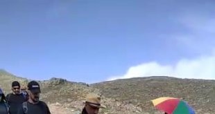 Doğaseverler Esrük Dağı'na tırmandı