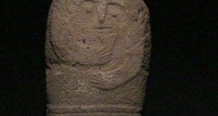 Erzurum'da bulunan 'taş baba heykeli' müzede sergilenecek