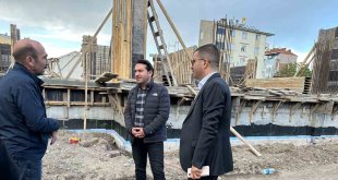 Kağızman Hükümet Konağı'nın yapımı devam ediyor