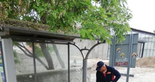 Ağrı'da cadde ve duraklar yıkandı