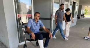 Erzincan'da acemi kasaplar hastanenin yolunu tuttu