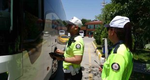 Van'da trafik ekiplerinden 'Kurban Bayramı' denetimi