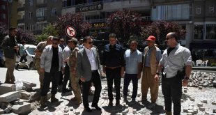 Vali Akbıyık çalışmaları denetledi