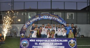 12.Kurumlar Arası Futbol Ligi Şampiyonu Polis Gücü Spor Oldu