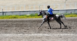 Erzurum'da cirit il eleme müsabakaları yapıldı