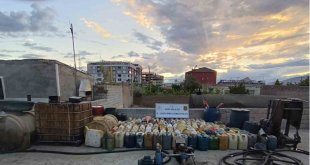 Ağrı'da 5 bin litre akaryakıt ele geçirildi