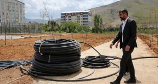 Bitlis'te otogar ve millet bahçesi inşaatları devam ediyor