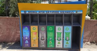 İpekyolu Belediyesi Mobil Atık Getirme Merkezi kurdu