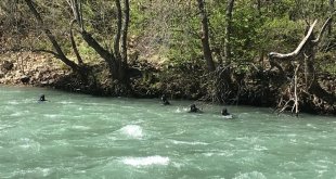 Tunceli Belediyesi dalgıç ekibinden, boğulma vakalarına karşı eğitim