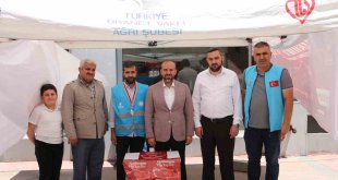 Ağrı'da kurban bağış standı kuruldu