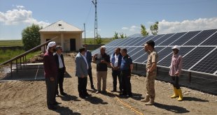 Bulanık'ta Güneş Enerjisi Santrali'nin açılışı yapıldı