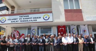 Tatvan TSO Ahlat Temsilciliği hizmete açıldı