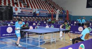 Ağrı masa tenisi müsabakalarına ev sahipliği yapıyor