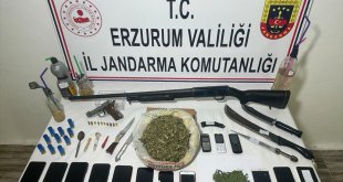 Erzurum merkezli 5 ilde düzenlenen uyuşturucu operasyonda 99 şüpheli yakalandı