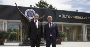 Anayasa Mahkemesi Üyesi Akyel, Rektör Çomaklı'nın misafiri oldu