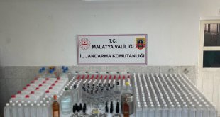 Malatya'da 930 litre kaçak alkol ele geçirildi