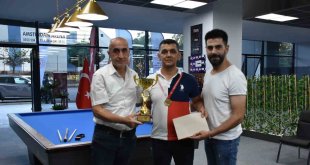 3 Bant Bilardo Bölge Şampiyonası Elazığ'da düzenlendi