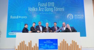 Borsa İstanbul'da gong Fuzul GYO için çaldı