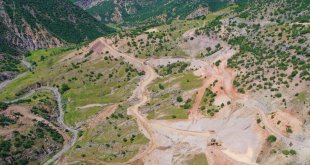 Cevizlidere Barajı'nda çalışmalar sürüyor