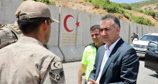 Bitlis Valisi Çağatay'dan jandarma personeline moral ziyareti