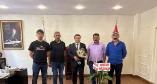 Depremzede muhtarlardan Kaymakam Ocak'a ziyaret