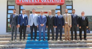 Gençlik ve Spor Bakan Yardımcısı Enes Eminoğlu, Tunceli'de ziyaretlerde bulundu