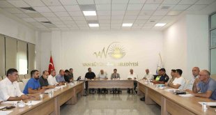 Van Büyükşehir Belediyesi Temmuz ayı UKOME toplantısı yapıldı