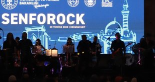 Tarihi İshak Paşa Sarayı'nda 'Senforock' konseri