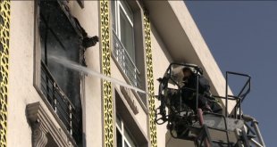 Van'da korkutan yangın: Bir kişi dumandan etkilendi