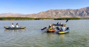 Doğa harikası Dilkaya Deltası kano tutkunlarını ağırlıyor