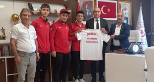 Buz Pateni Federasyonu'ndan Birdal'a ziyaret