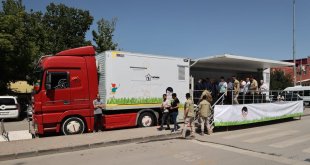 Muş'ta 'Sağlık ve Sevgi Tırı'nın tanıtımı yapıldı