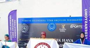 Buğlem Sare, 47 isabetli ok atışıyla Türkiye birincisi oldu