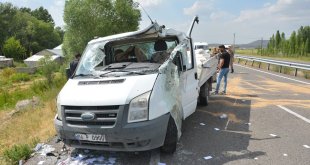 Patnos'ta trafik kazası: 2 yaralı