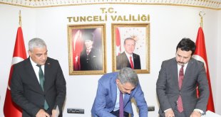 Tunceli'de 550 kapasiteli yurt için protokol imzalandı