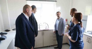 Taşkın, Kars İçme Suyu Arıtma Tesislerinde incelemede bulundu