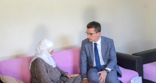 Kaymakam Kaptanoğlu, yaşlıların taleplerini dinledi