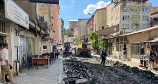 Hakkari'de bir cadde daha sanat sokağına dönüştürülüyor