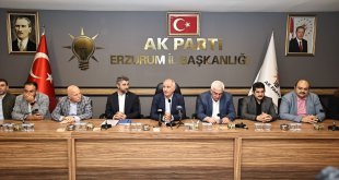 AK Parti Genel Başkanvekili Ala, Erzurum'da partililerle bir araya geldi