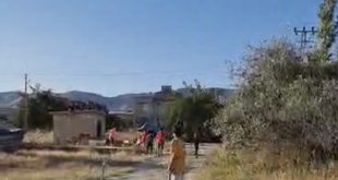 Elazığ'da çocuklar survivor heyecanını kurdukları parkurda yaşıyor